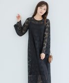 【アンデミュウ/Andemiu】のクロシェレースワンピース 人気、トレンドファッション・服の通販 founy(ファニー) ファッション Fashion レディースファッション Fashion for Women ワンピース Dresses ペチコート Petticoat, Underskirt リラックス Relax, Relaxed Fit thumbnail ブラック|ID: prp329100004828027 ipo3291000000035135583