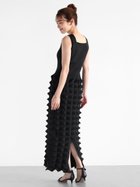 【ヴァン/Vin】の3Dニットワンピース 人気、トレンドファッション・服の通販 founy(ファニー) ファッション Fashion レディースファッション Fashion for Women ワンピース Dresses ニットワンピース Knit Dresses スリット Slit, Slit Detail thumbnail ブラック|ID: prp329100004828037 ipo3291000000035135697