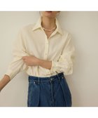 【ロペ/ROPE'】のファンクションオーバーシャツ ホワイト(10)|ID: prp329100004828191 ipo3291000000035137442