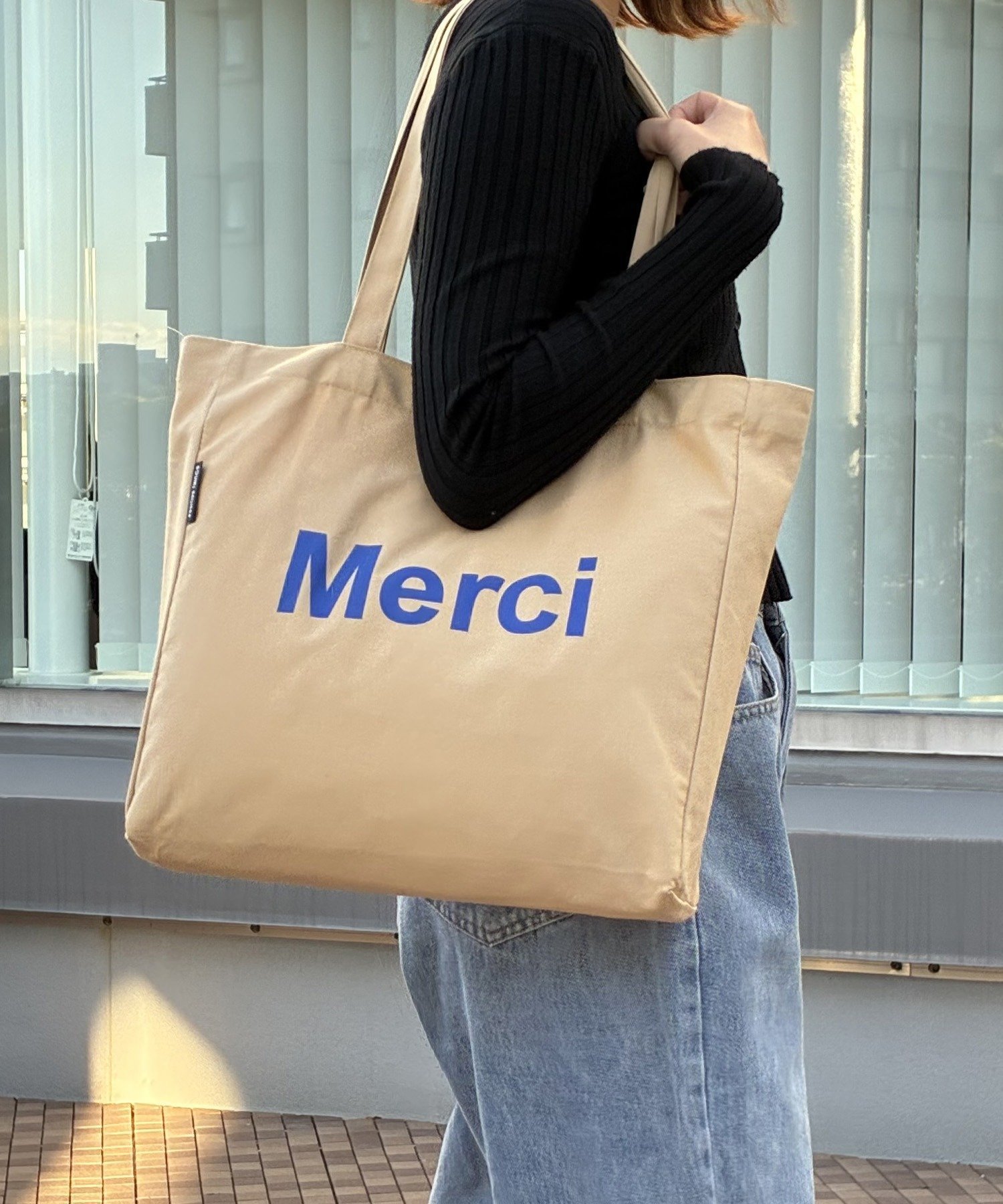 【アイモハ/aimoha】のaimoha -select-/merciトート インテリア・キッズ・メンズ・レディースファッション・服の通販 founy(ファニー) 　ファッション　Fashion　レディースファッション　Fashion for Women　バッグ　Bags　キャンバス　Canvas, Canvas Fabric　人気　Popular, Best Seller　ベージュ|ID: prp329100004828198 ipo3291000000035137556