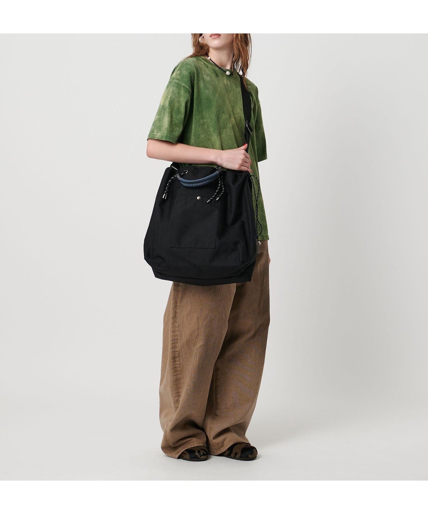 【ユナイテッドアローズ/UNITED ARROWS】のzattu TERP バッグ インテリア・キッズ・メンズ・レディースファッション・服の通販 founy(ファニー) 　ファッション　Fashion　レディースファッション　Fashion for Women　バッグ　Bags　スタンダード　Standard, Basic　スポーティ　Sporty, Casual Athletic　ドローコード　Drawcord, Drawstring Cord　ポケット　Pocket, Pocket Detail　BLACK|ID: prp329100004828205 ipo3291000000035137618