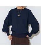 【リエス/Liesse】の【定番】布帛コンビニットトップス 人気、トレンドファッション・服の通販 founy(ファニー) ファッション Fashion レディースファッション Fashion for Women トップス・カットソー Cut & Sew Tops ニット Knit Tops & Sweaters インナー Innerwear ウォーム Warm Fabric コンビ Combo, Combination Style ストレッチ Stretch, Stretchy Fabric バランス Balance, Style Balance 人気 Popular, Best Seller 定番 Standard, Basic Item thumbnail ネイビー|ID: prp329100004828210 ipo3291000000035137682