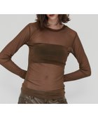 【セットアップセブン/SETUP7】のkiehtova/SHEER STRETCH TULLE TOPS/シアー ストレッチ チュール トップス KTWR42 人気、トレンドファッション・服の通販 founy(ファニー) ファッション Fashion レディースファッション Fashion for Women トップス・カットソー Cut & Sew Tops インナー Innerwear カーディガン Cardigan, Knitwear シアー Sheer, See-Through シンプル Simple, Minimal ジュエリー Jewelry, Accessories ストレッチ Stretch, Stretchy Fabric チュール Tulip, Tulip Motif ビスチェ Bustier, Corset Top ベーシック Basic, Essential ラウンド Round, Round Neck 再入荷 Restock / Back in Stock おすすめ Recommended / Our Picks thumbnail BRN|ID: prp329100004828221 ipo3291000000035137795