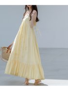 【スナイデル/SNIDEL】のフラワーエンブロイダリーマキシワンピース YEL[032]|ID: prp329100004828230 ipo3291000000035179704