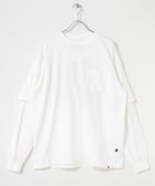 【サニーレーベル/Sonny Label / URBAN RESEARCH】のMAGIC NUMBER US COTTON W SLEEVE T-SHIRTS 人気、トレンドファッション・服の通販 founy(ファニー) ファッション Fashion レディースファッション Fashion for Women トップス・カットソー Cut & Sew Tops シャツ・ブラウス・オフィスカジュアル Elegant Blouses & Button-Ups ロングTシャツ・Tシャツ Longline T-Shirts & Tees スリーブ Sleeve, Long Sleeve / Short Sleeve 定番 Standard, Basic Item A/W・秋冬 Autumn/Winter 冬 Winter / This Winter 2025年 2025 2025-2026秋冬・A/W Autumn/Winter 2025–26 AW25–26 thumbnail ホワイト|ID: prp329100004828233 ipo3291000000035137917