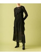 【ファーファー/FURFUR】のドロストキャミワンピース 人気、トレンドファッション・服の通販 founy(ファニー) ファッション Fashion レディースファッション Fashion for Women ワンピース Dresses キャミソールワンピース Camisole Dresses インナー Innerwear シアー Sheer, See-Through シフォン Chiffon, Lightweight Fabric スマート Smart, Elegant スリット Slit, Slit Detail チェック Check, Plaid, Tartan ドレープ Drape, Draping Fabric フェミニン Feminine, Girly フリル Frill, Ruffle thumbnail BLK[009]|ID: prp329100004828238 ipo3291000000035137934