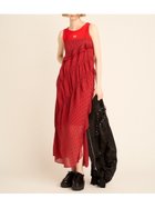 【ファーファー/FURFUR】のドロストキャミワンピース 人気、トレンドファッション・服の通販 founy(ファニー) ファッション Fashion レディースファッション Fashion for Women ワンピース Dresses キャミソールワンピース Camisole Dresses インナー Innerwear シアー Sheer, See-Through シフォン Chiffon, Lightweight Fabric スマート Smart, Elegant スリット Slit, Slit Detail チェック Check, Plaid, Tartan ドレープ Drape, Draping Fabric フェミニン Feminine, Girly フリル Frill, Ruffle thumbnail RED[046]|ID: prp329100004828238 ipo3291000000035137936