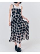 【ファーファー/FURFUR】のドロストキャミワンピース 人気、トレンドファッション・服の通販 founy(ファニー) ファッション Fashion レディースファッション Fashion for Women ワンピース Dresses キャミソールワンピース Camisole Dresses インナー Innerwear シアー Sheer, See-Through シフォン Chiffon, Lightweight Fabric スマート Smart, Elegant スリット Slit, Slit Detail チェック Check, Plaid, Tartan ドレープ Drape, Draping Fabric フェミニン Feminine, Girly フリル Frill, Ruffle thumbnail MIX[930]|ID: prp329100004828238 ipo3291000000035137937