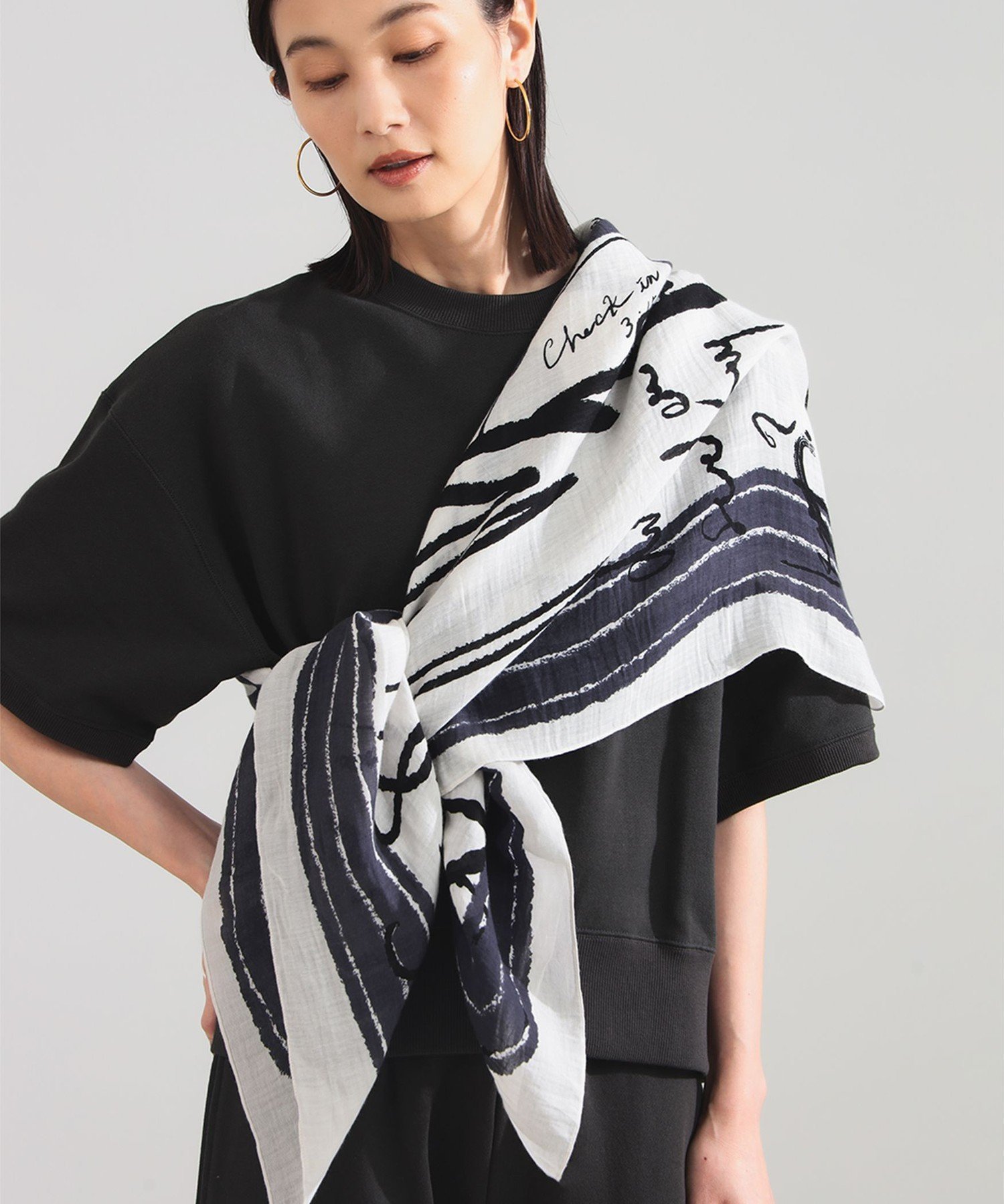 【デミルクス ビームス/Demi-Luxe BEAMS】のmanipuri / フィッシュ ストール インテリア・キッズ・メンズ・レディースファッション・服の通販 founy(ファニー) 　ファッション　Fashion　レディースファッション　Fashion for Women　おすすめ　Recommended / Our Picks　インド　Indian Textile　スカーフ　Scarf, Neckwear　ストール　Stole, Wrap　パターン　Pattern, Design Print　プリント　Print, Printed Pattern　人気　Popular, Best Seller　夏　Summer　春　Spring　S/S・春夏　SS, Spring/Summer, Warm Season　WHITE|ID: prp329100004828241 ipo3291000000035137953