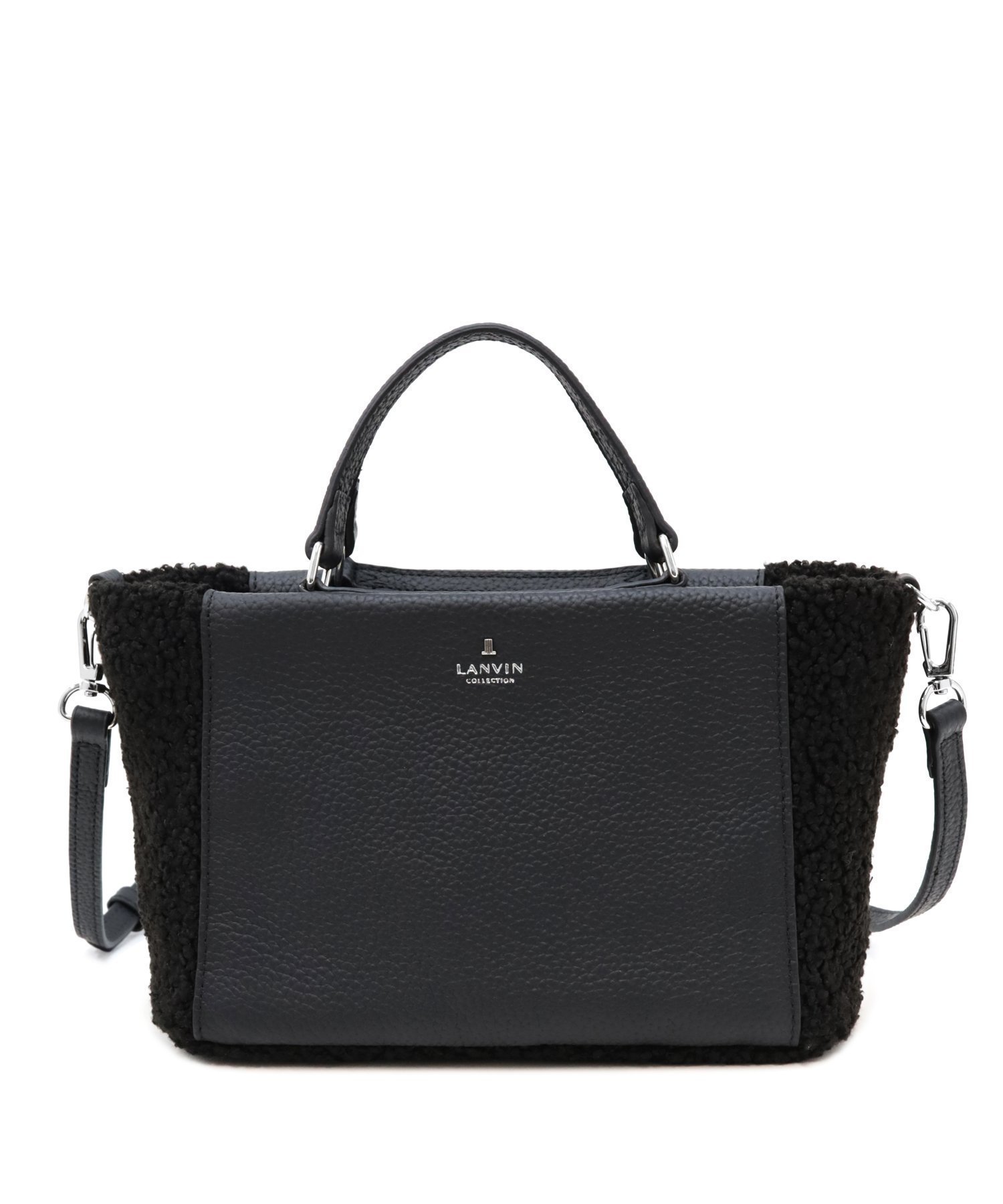 【その他のブランド/Other】のアヴェク 2WAYショルダーバッグ インテリア・キッズ・メンズ・レディースファッション・服の通販 founy(ファニー) 　ファッション　Fashion　レディースファッション　Fashion for Women　バッグ　Bags　ショルダー　Shoulder, Shoulder Strap　ミックス　Mix, Mixed Style　ブラック/ブラック|ID: prp329100004828253 ipo3291000000035138053