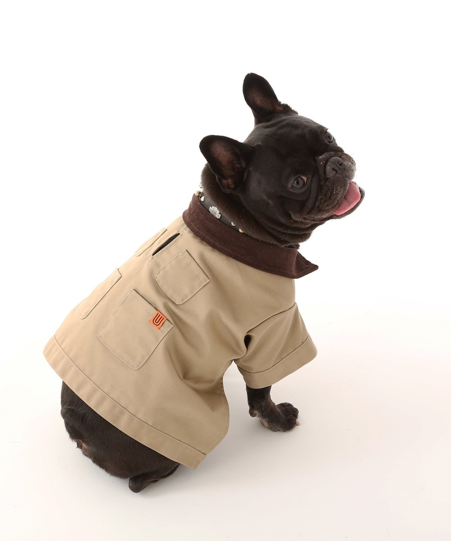 【ユニバーサル オーバーオール/UNIVERSAL OVERALL】のCOVERALL インテリア・キッズ・メンズ・レディースファッション・服の通販 founy(ファニー) 　ファッション　Fashion　レディースファッション　Fashion for Women　ツイル　Twist, Twisted Detail　犬　Dog　BEIGE|ID: prp329100004828267 ipo3291000000035138208