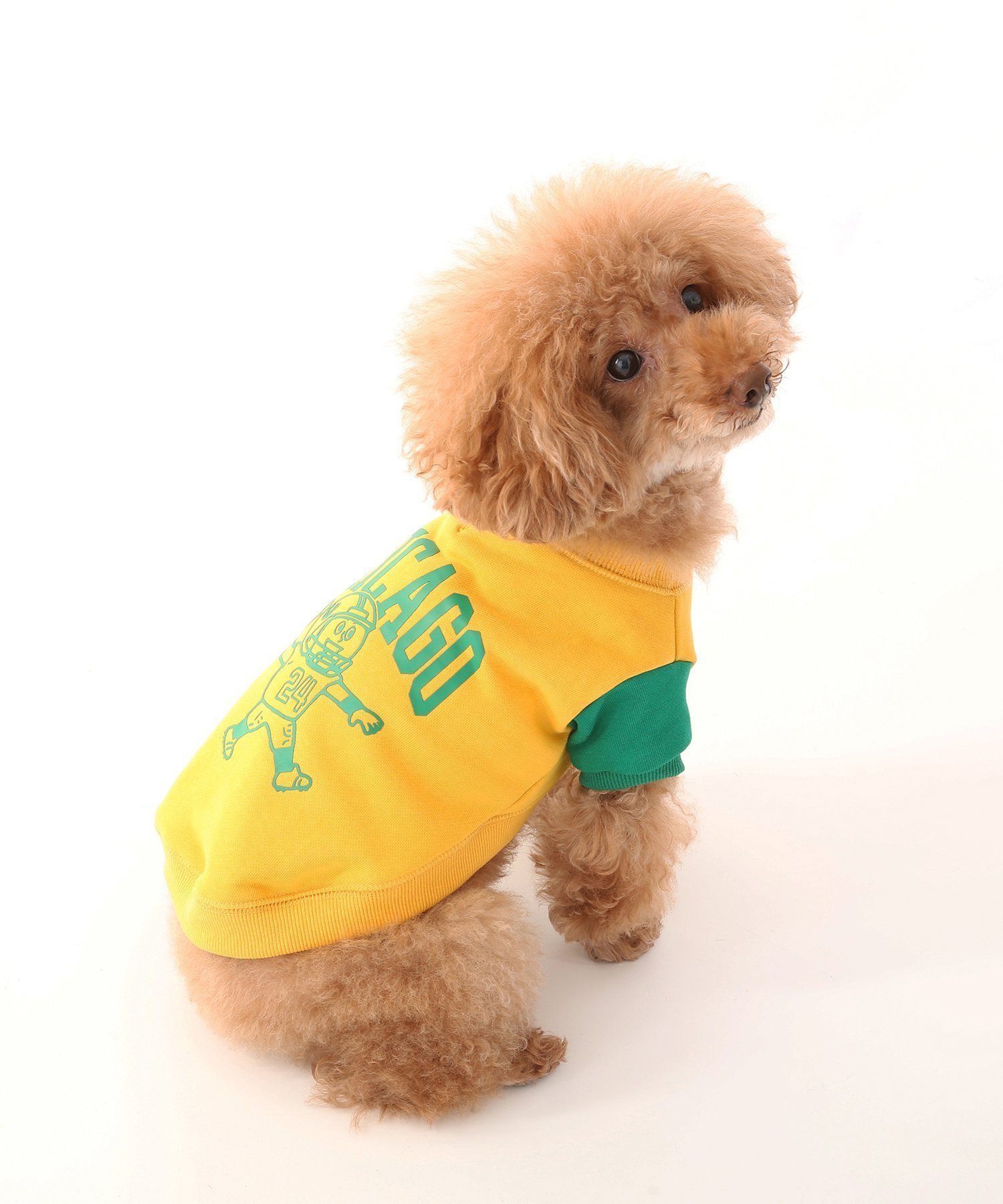 【ユニバーサル オーバーオール/UNIVERSAL OVERALL】のCREWNECK SWEAT インテリア・キッズ・メンズ・レディースファッション・服の通販 founy(ファニー) 　ファッション　Fashion　レディースファッション　Fashion for Women　トップス・カットソー　Cut & Sew Tops　レディースパーカー・カジュアルフーディー　Casual Hoodies & Sweatshirts　スウェット・クルーネックトップス　Sweatshirts & Crewnecks / Relaxed Fit Sweat Tops　キャラクター　Character, Licensed Characters　クラシカル　Classical, Vintage-Inspired　ミックス　Mix, Mixed Style　人気　Popular, Best Seller　犬　Dog　YELLOW|ID: prp329100004828269 ipo3291000000035138213