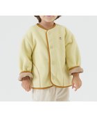 【モイモルン/moimoln / KIDS】の【SOFT 】カラー配色ノーカラーフリースジャケット 人気、トレンドファッション・服の通販 founy(ファニー) ファッション Fashion キッズファッション Fashion for Kids アウター Coat Outerwear /Kids シンプル Simple, Minimal 人気 Popular, Best Seller フィット Fit, Slim Fit ルーズ Loose, Oversized 冬 Winter / This Winter thumbnail イエロー|ID: prp329100004828280 ipo3291000000035138310