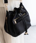 【ヴィータフェリーチェ/VitaFelice】の10ポケット巾着ショルダーバッグ レディース 斜め掛け 軽量 巾着バッグ 人気、トレンドファッション・服の通販 founy(ファニー) ファッション Fashion レディースファッション Fashion for Women バッグ Bags ショルダー Shoulder, Shoulder Strap フォルム Silhouette, Form ポケット Pocket, Pocket Detail マグネット Magnet, Magnetic Closure エレガント 上品 Elegant 巾着 Drawstring Bag, Kinchaku 軽量 Lightweight, Ultra Light thumbnail ブラック|ID: prp329100004828293 ipo3291000000035138487