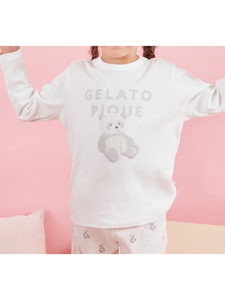【ジェラート ピケ/gelato pique / KIDS】の【KIDS】ぬいぐるみワンポイントロンT 人気、トレンドファッション・服の通販 founy(ファニー) ファッション Fashion キッズファッション Fashion for Kids カットソー Cut and Sewn Top スマート Smart, Elegant プリント Print, Printed Pattern ベーシック Basic, Essential ラベンダー Lavender ロング Long, Long-Length ワンポイント One Point, Statement Accent おすすめ Recommended / Our Picks other-1|ID: prp329100004828301 ipo3291000000035138598