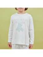 【ジェラート ピケ/gelato pique / KIDS】の【KIDS】ぬいぐるみワンポイントロンT 人気、トレンドファッション・服の通販 founy(ファニー) ファッション Fashion キッズファッション Fashion for Kids カットソー Cut and Sewn Top スマート Smart, Elegant プリント Print, Printed Pattern ベーシック Basic, Essential ラベンダー Lavender ロング Long, Long-Length ワンポイント One Point, Statement Accent おすすめ Recommended / Our Picks thumbnail MNT[021]|ID: prp329100004828301 ipo3291000000035138601