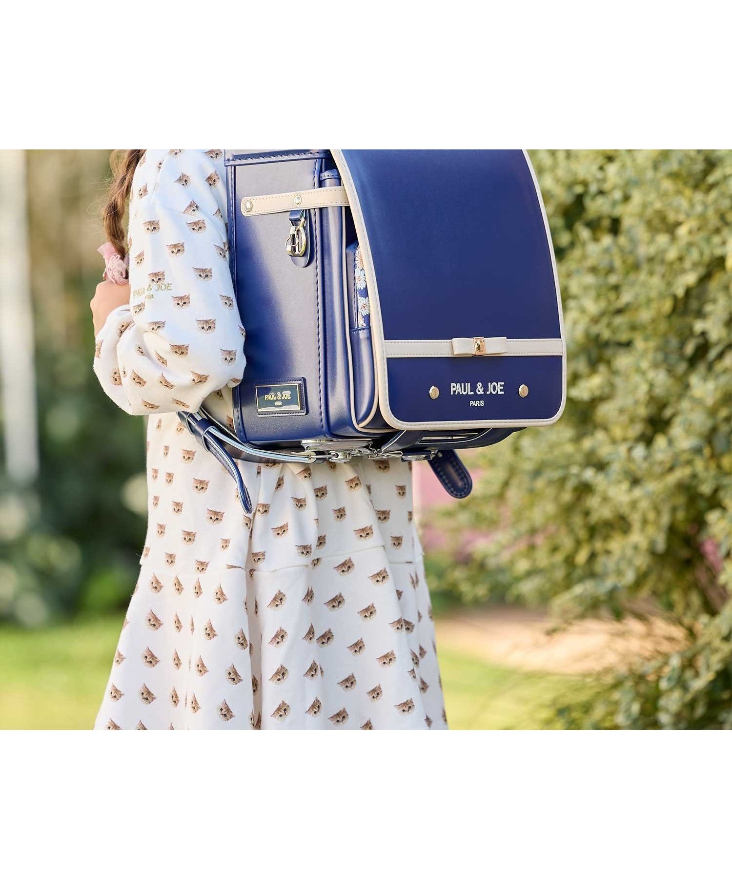 【シフォン/SHIFFON / KIDS】のクリザンテームフレンチリボンランドセル【即納】 インテリア・キッズ・メンズ・レディースファッション・服の通販 founy(ファニー) 　ファッション　Fashion　キッズファッション　Fashion for Kids　エレガント 上品　Elegant　コレクション　Collection, Seasonal Line　スウィート　Sweet, Cute Style　スカーフ　Scarf, Neckwear　スタイリッシュ　Stylish, Fashionable　ダメージ　Distressed, Destroyed　パステル　Pastel, Soft Color　フィット　Fit, Slim Fit　フラット　Flat, Flat Shoes　フロント　Front, Front Design　プリント　Print, Printed Pattern　プレート　Plate, Dish　ポケット　Pocket, Pocket Detail　ラウンド　Round, Round Neck　リボン　Ribbon, Bow　marine blue|ID: prp329100004828327 ipo3291000000035138873