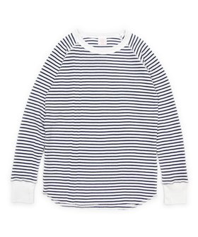 【ローラ/Rora】のJEMORGAN レディース ワッフルボーダーラグランロンT(パック入り) 人気、トレンドファッション・服の通販 founy(ファニー) ファッション Fashion レディースファッション Fashion for Women トップス・カットソー Cut & Sew Tops ロングTシャツ・Tシャツ Longline T-Shirts & Tees カメラ Camera Accessories 吸水 Absorbent, Quick-Dry サーマル Thermal, Waffle Knit スリーブ Sleeve, Long Sleeve / Short Sleeve 定番 Standard, Basic Item 長袖 Long Sleeve, Full Sleeve ボーダー Border, Stripe ロング Long, Long-Length ワッフル Waffle, Waffle Knit おすすめ Recommended / Our Picks 夏 Summer お正月 New Year クリスマス X'mas Christmas / X'mas ギフト プレゼント Gift / Present 入学式 Entrance Ceremony 卒業式 Graduation Ceremony |ID:prp329100004828343