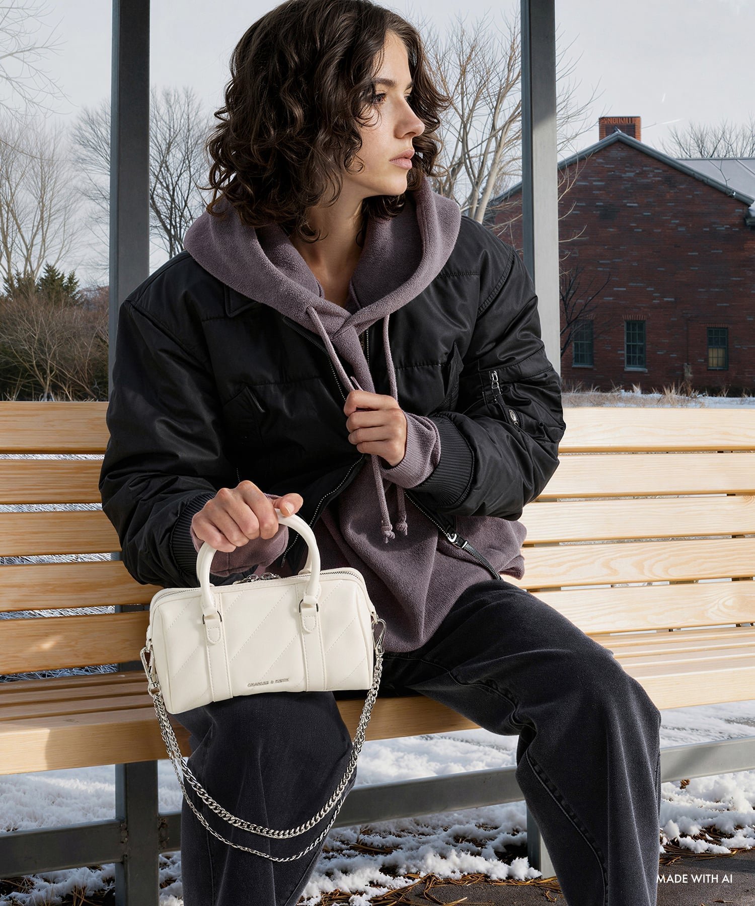 【チャールズ アンド キース/CHARLES & KEITH】のPhilomena パネルチェーン ハンドルボウリングバッグ 人気、トレンドファッション・服の通販 founy(ファニー) 　ファッション　Fashion　レディースファッション　Fashion for Women　バッグ　Bags　ガーリー　Girly, Feminine Style　キルティング　Quilted, Quilting　スタイリッシュ　Stylish, Fashionable　チェーン　Chain, Chain Strap　ベーシック　Basic, Essential　ラップ　Wrap, Wrap Design　エレガント 上品　Elegant　 other-1|ID: prp329100004828346 ipo3291000000035139061