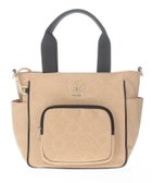 【クイーポ/KUIPO】のフレイム 2WAYトートバッグ 人気、トレンドファッション・服の通販 founy(ファニー) ファッション Fashion レディースファッション Fashion for Women バッグ Bags ショルダー Shoulder, Shoulder Strap プリント Print, Printed Pattern ポケット Pocket, Pocket Detail ポーチ Pouch, Small Case エレガント 上品 Elegant 旅行 Travel thumbnail ベージュ|ID: prp329100004828350 ipo3291000000035139088