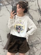 【リリーブラウン/Lily Brown】の【LILY BROWN×PUMA】バリエプリントロングスリーブTシャツ 人気、トレンドファッション・服の通販 founy(ファニー) ファッション Fashion レディースファッション Fashion for Women トップス・カットソー Cut & Sew Tops シャツ・ブラウス・オフィスカジュアル Elegant Blouses & Button-Ups ロングTシャツ・Tシャツ Longline T-Shirts & Tees ヴィンテージ Vintage Style クラシック Classic, Timeless Style グラフィック Graphic, Graphic Design コレクション Collection, Seasonal Line スペシャル Special, Limited Edition スポーツ Sports, Activewear スマート Smart, Elegant プリント Print, Printed Pattern モチーフ Motif, Design Theme ロング Long, Long-Length thumbnail B[902]|ID: prp329100004828352 ipo3291000000035139099