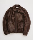【ジャーナルスタンダード レリューム/JOURNAL STANDARD relume / MEN】のラムレザー ジップジャケット 人気、トレンドファッション・服の通販 founy(ファニー) ファッション Fashion メンズファッション Fashion for Men インナー Innerwear カフス Cuff Design カーゴパンツ Cargo Pants, Utility Pants シンプル Simple, Minimal ジップ Zip, Zipper スラックス Slacks, Dress Pants ダブル Double, Double-Breasted デニム Denim, Jeans Material トレンド Trend, Trending Now バランス Balance, Style Balance フロント Front, Front Design モダン Modern, Contemporary リラックス Relax, Relaxed Fit エレガント 上品 Elegant thumbnail ブラウン|ID: prp329100004828366 ipo3291000000035139293