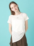 【ファーファー/FURFUR】の【WEB限定カラー】クリスタルロゴアシンメトリーTシャツ 人気、トレンドファッション・服の通販 founy(ファニー) ファッション Fashion レディースファッション Fashion for Women トップス・カットソー Cut & Sew Tops シャツ・ブラウス・オフィスカジュアル Elegant Blouses & Button-Ups ロングTシャツ・Tシャツ Longline T-Shirts & Tees インナー Innerwear カットソー Cut and Sewn Top ギャザー Gathered, Ruffled シアー Sheer, See-Through スマート Smart, Elegant thumbnail OWHT[002]|ID: prp329100004828367 ipo3291000000035139295