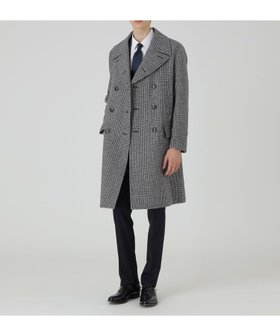 【ブルーレーベル ブラックレーベル クレストブリッジ/BLUE LABEL BLACK LABEL CRESTBRIDGE / MEN】のグレンチェックツイードミリタリーコート 人気、トレンドファッション・服の通販 founy(ファニー) ファッション Fashion メンズファッション Fashion for Men ウォーム Warm Fabric クラシック Classic, Timeless Style ジャケット Jacket, Outerwear スーツ Suit, Formalwear チェック Check, Plaid, Tartan 防寒 Cold Protection, Winter-Ready モダン Modern, Contemporary ロング Long, Long-Length |ID:prp329100004828370