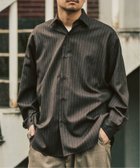 【フォーワンセブン バイ エディフィス/417 by EDIFICE / MEN】の【LE JAPON ATELIER】 Akita レギュラーウールシャツ 人気、トレンドファッション・服の通販 founy(ファニー) ファッション Fashion メンズファッション Fashion for Men インナー Innerwear シンプル Simple, Minimal ジャケット Jacket, Outerwear フィット Fit, Slim Fit レギュラー Regular, Standard Fit 日本製 Made In Japan thumbnail ブラウン|ID: prp329100004828372 ipo3291000000035139352
