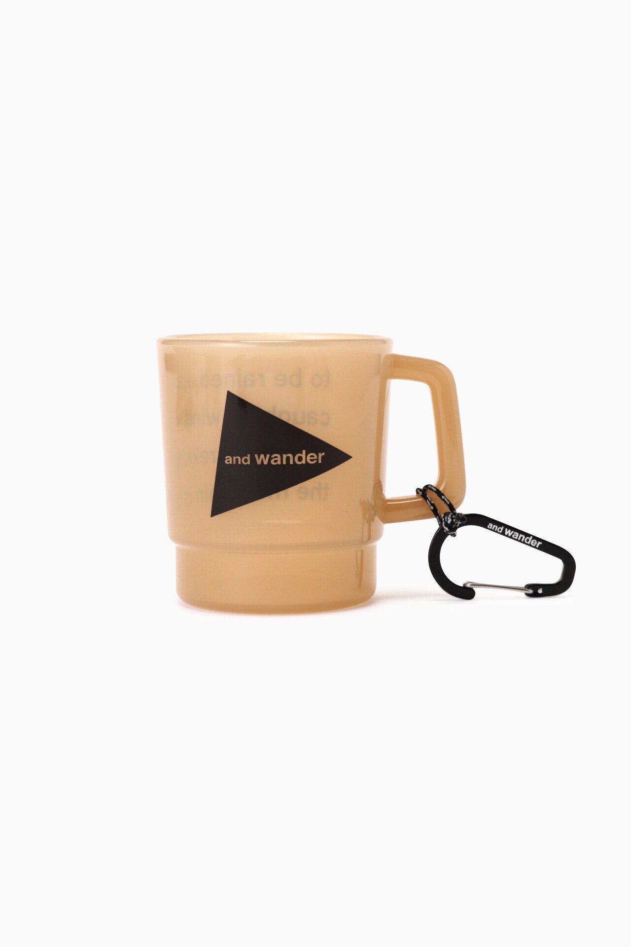 【アンドワンダー/and wander / MEN】のand wander logo PP mug インテリア・キッズ・メンズ・レディースファッション・服の通販 founy(ファニー) 　ファッション　Fashion　メンズファッション　Fashion for Men　プリント　Print, Printed Pattern　軽量　Lightweight, Ultra Light　beige|ID: prp329100004828378 ipo3291000000035139405