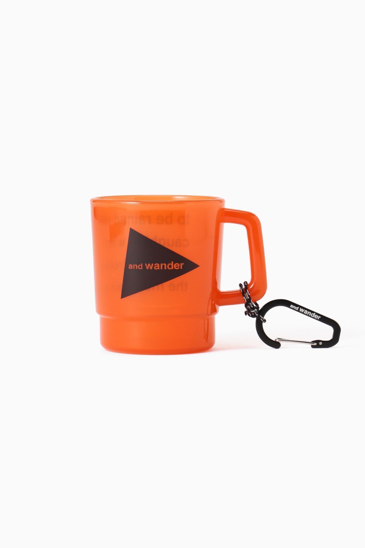 【アンドワンダー/and wander / MEN】のand wander logo PP mug インテリア・キッズ・メンズ・レディースファッション・服の通販 founy(ファニー) 　ファッション　Fashion　メンズファッション　Fashion for Men　プリント　Print, Printed Pattern　軽量　Lightweight, Ultra Light　orange|ID: prp329100004828378 ipo3291000000035139409