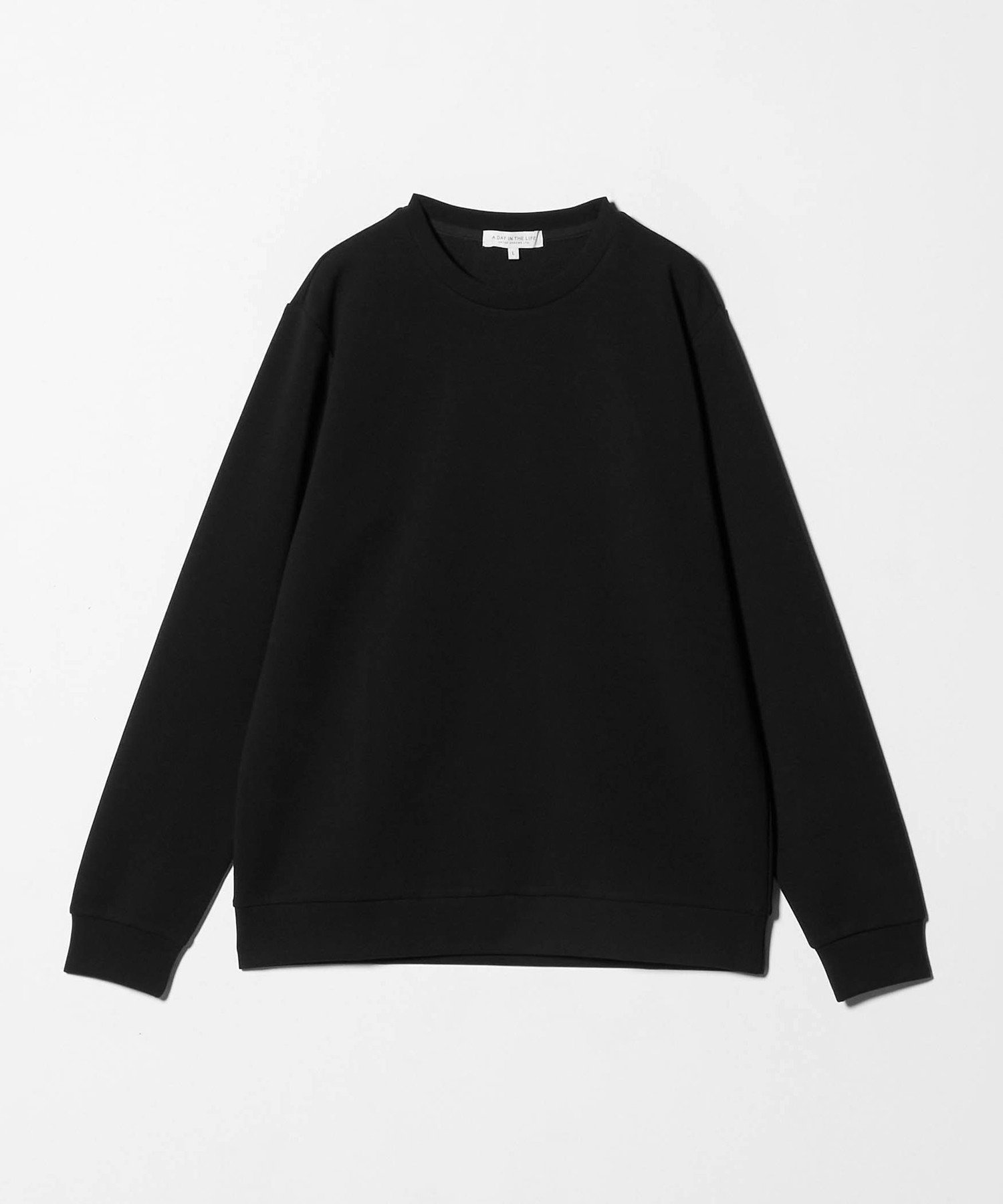 【ユナイテッドアローズ/UNITED ARROWS / MEN】のダンボールニット リラックス スウェット A DAY IN THE LIFE インテリア・キッズ・メンズ・レディースファッション・服の通販 founy(ファニー) 　ファッション　Fashion　メンズファッション　Fashion for Men　インナー　Innerwear　スウェット / スエット　Sweatshirt, Sweatwear　ダウン　Down, Puffer　ベスト　Vest, Waistcoat　ベーシック　Basic, Essential　無地　Plain, Solid Color　リラックス　Relax, Relaxed Fit　アウトレット　Outlet / Clearance　おすすめ　Recommended / Our Picks　BLACK|ID: prp329100004828399 ipo3291000000035139666