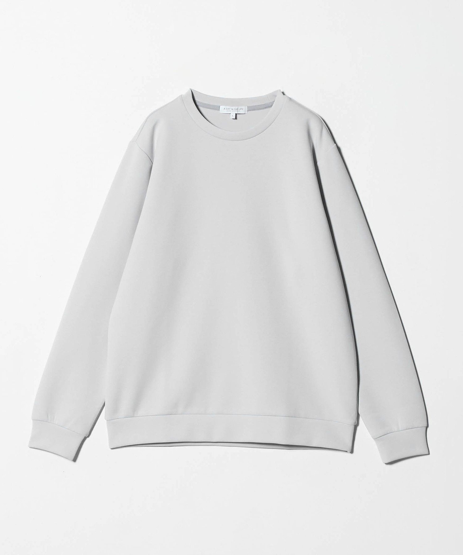 【ユナイテッドアローズ/UNITED ARROWS / MEN】のダンボールニット リラックス スウェット A DAY IN THE LIFE インテリア・キッズ・メンズ・レディースファッション・服の通販 founy(ファニー) 　ファッション　Fashion　メンズファッション　Fashion for Men　インナー　Innerwear　スウェット / スエット　Sweatshirt, Sweatwear　ダウン　Down, Puffer　ベスト　Vest, Waistcoat　ベーシック　Basic, Essential　無地　Plain, Solid Color　リラックス　Relax, Relaxed Fit　アウトレット　Outlet / Clearance　おすすめ　Recommended / Our Picks　LT.GRAY|ID: prp329100004828399 ipo3291000000035139668