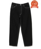 【ビームス/BEAMS / MEN】のワイド テーパード デニム 人気、トレンドファッション・服の通販 founy(ファニー) ファッション Fashion メンズファッション Fashion for Men シューズ Shoes, Footwear テーパード Tapered, Tapered Pants デニム Denim, Jeans Material プリーツ Pleats, Pleated ワイド Wide, Wide Fit ワーク Workwear, Utility Style 人気 Popular, Best Seller 定番 Standard, Basic Item thumbnail BLACK|ID: prp329100004828400 ipo3291000000035139677