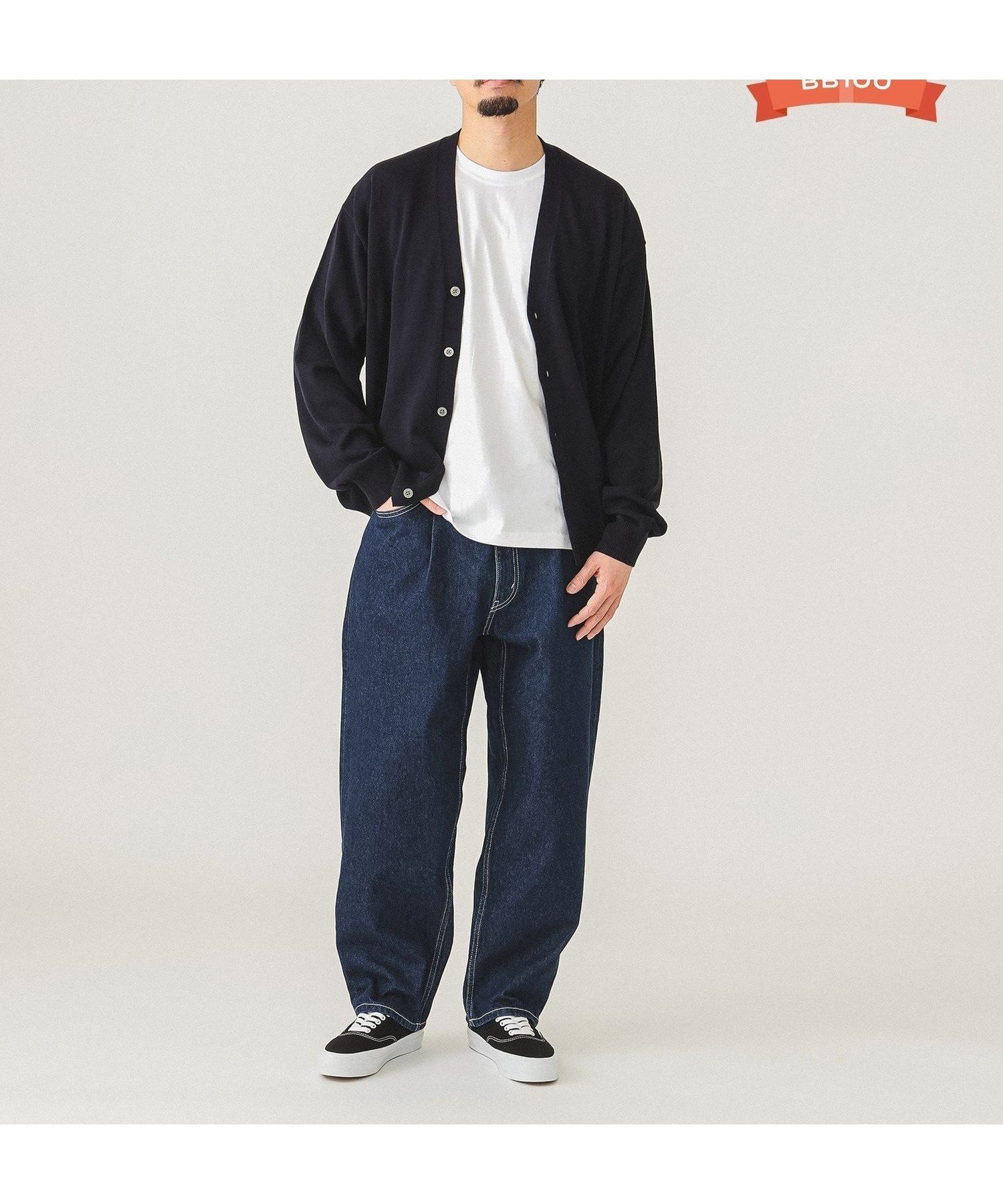 【ビームス/BEAMS / MEN】のワイド テーパード デニム インテリア・キッズ・メンズ・レディースファッション・服の通販 founy(ファニー) 　ファッション　Fashion　メンズファッション　Fashion for Men　シューズ　Shoes, Footwear　テーパード　Tapered, Tapered Pants　デニム　Denim, Jeans Material　プリーツ　Pleats, Pleated　ワイド　Wide, Wide Fit　ワーク　Workwear, Utility Style　人気　Popular, Best Seller　定番　Standard, Basic Item　INDIGO|ID: prp329100004828400 ipo3291000000035139682