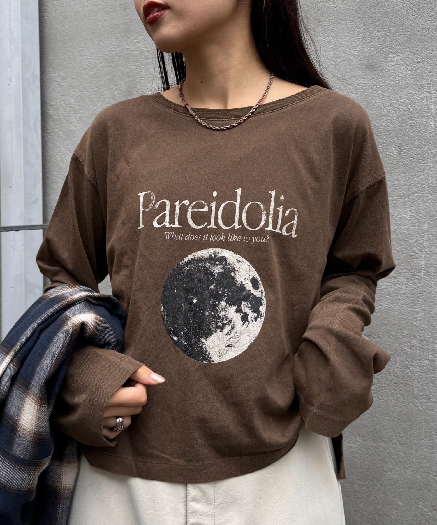 【チャオパニックティピー/CIAOPANIC TYPY】のクロップド丈ピグメントフォトプリントTee インテリア・キッズ・メンズ・レディースファッション・服の通販 founy(ファニー) 　ファッション　Fashion　レディースファッション　Fashion for Women　ヴィンテージ　Vintage Style　春　Spring　クロップド　Cropped, Short Length　ジャケット　Jacket, Outerwear　バランス　Balance, Style Balance　プリント　Print, Printed Pattern　ボトム　Bottoms, Lower Wear　ラウンド　Round, Round Neck　ロング　Long, Long-Length　ワイド　Wide, Wide Fit　A/W・秋冬　Autumn/Winter　おすすめ　Recommended / Our Picks　ブラウン|ID: prp329100004828422 ipo3291000000035139875