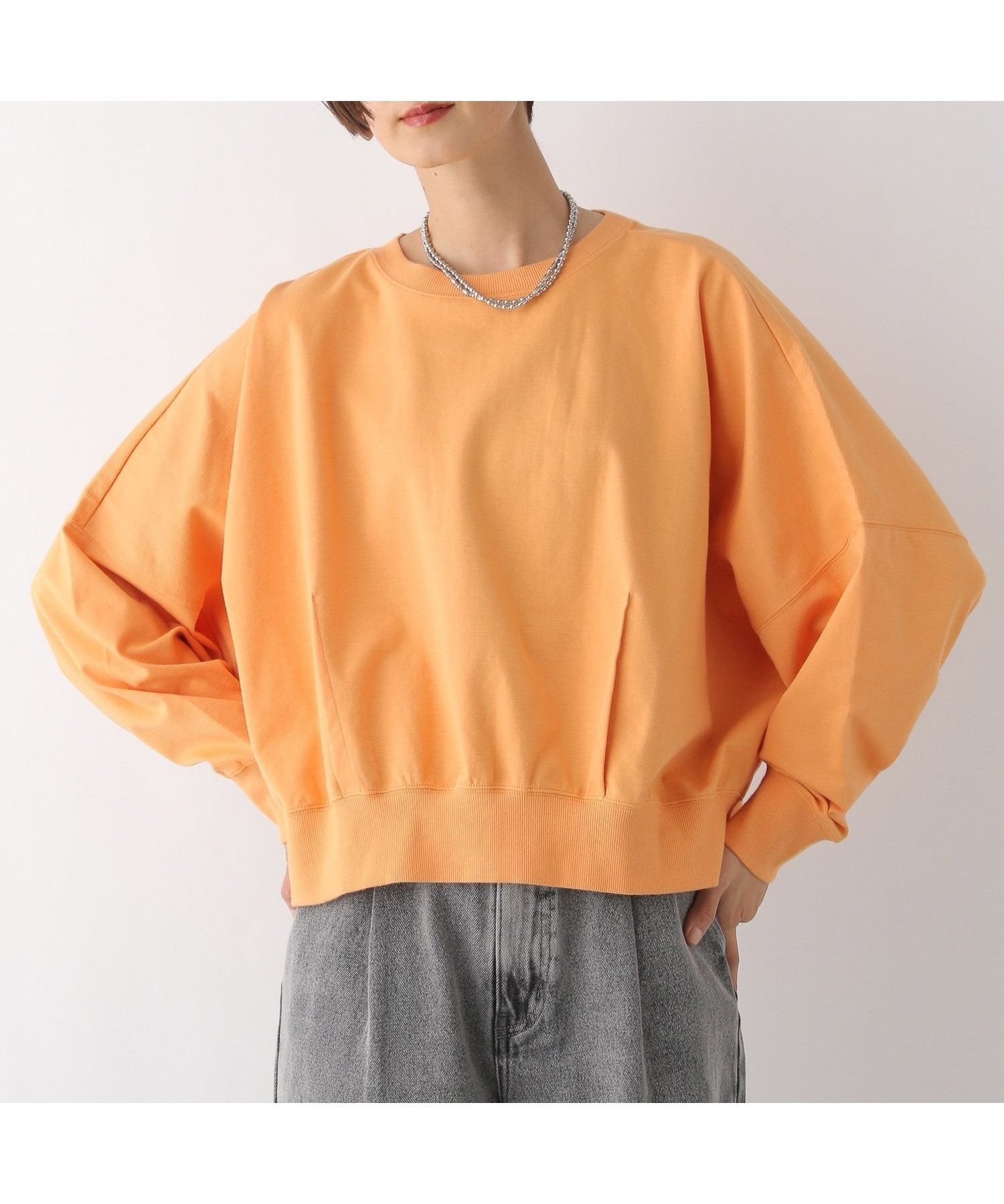 【レプシィム ローリーズファーム/LEPSIM LOWRYS FARM】の裾タックプルオーバー 人気、トレンドファッション・服の通販 founy(ファニー) 　ファッション　Fashion　レディースファッション　Fashion for Women　トップス・カットソー　Cut & Sew Tops　カジュアルプルオーバー・ニットトップス　Pullovers & Knit Tops / Casual Pullovers　おすすめ　Recommended / Our Picks　インナー　Innerwear　シンプル　Simple, Minimal　スウェット / スエット　Sweatshirt, Sweatwear　チェック　Check, Plaid, Tartan　ロング　Long, Long-Length　 other-1|ID: prp329100004828440 ipo3291000000035139971