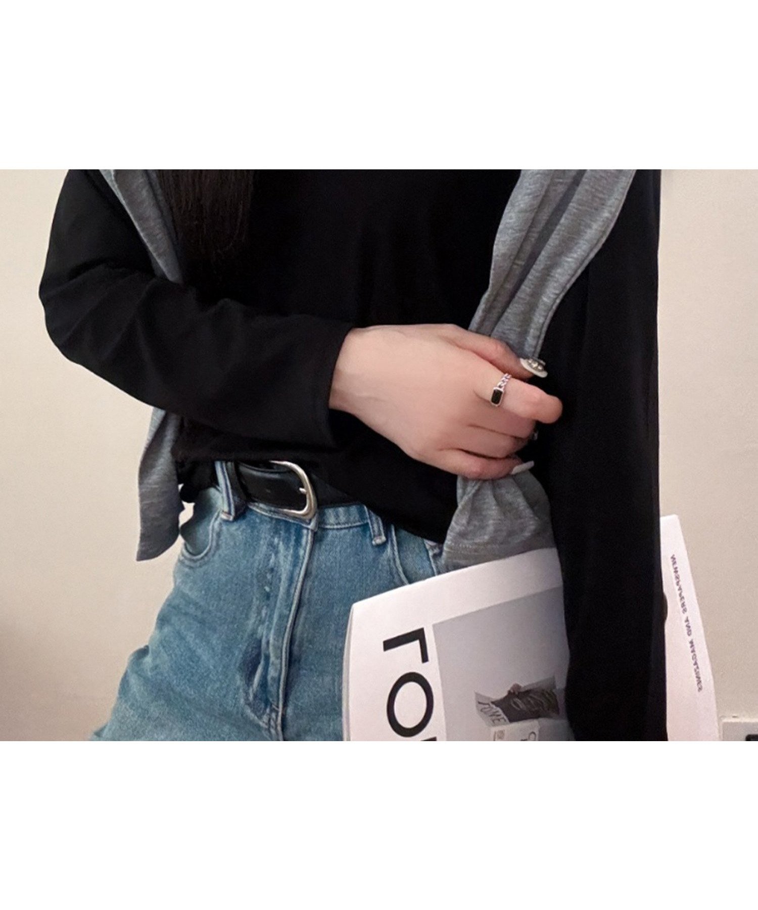 【ガール/GIRL】のUネック カットソー 長袖 レディース きれいめ ゆったり 無地 人気、トレンドファッション・服の通販 founy(ファニー) 　ファッション　Fashion　レディースファッション　Fashion for Women　トップス・カットソー　Cut & Sew Tops　カットソー・ベーシックTシャツ　Cut-and-Sewn Tops / Stretch Tees & Basics　なめらか　Smooth, Silky Texture　インナー　Innerwear　カットソー　Cut and Sewn Top　デコルテ　Décolleté, Neckline　再入荷　Restock / Back in Stock　無地　Plain, Solid Color　長袖　Long Sleeve, Full Sleeve　 other-1|ID: prp329100004828446 ipo3291000000035140010