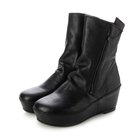 【ラボキゴシ ワークス/RABOKIGOSHI works】の5cm本革プラット製法ショートブーツ 人気、トレンドファッション・服の通販 founy(ファニー) ファッション Fashion レディースファッション Fashion for Women ショート Short, Short Length プラット Platform, Platform Shoes マニッシュ Mannish, Boyish thumbnail ブラック|ID: prp329100004828472 ipo3291000000035140213