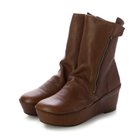 【ラボキゴシ ワークス/RABOKIGOSHI works】の5cm本革プラット製法ショートブーツ 人気、トレンドファッション・服の通販 founy(ファニー) ファッション Fashion レディースファッション Fashion for Women ショート Short, Short Length プラット Platform, Platform Shoes マニッシュ Mannish, Boyish thumbnail レッドブラウン|ID: prp329100004828472 ipo3291000000035140214
