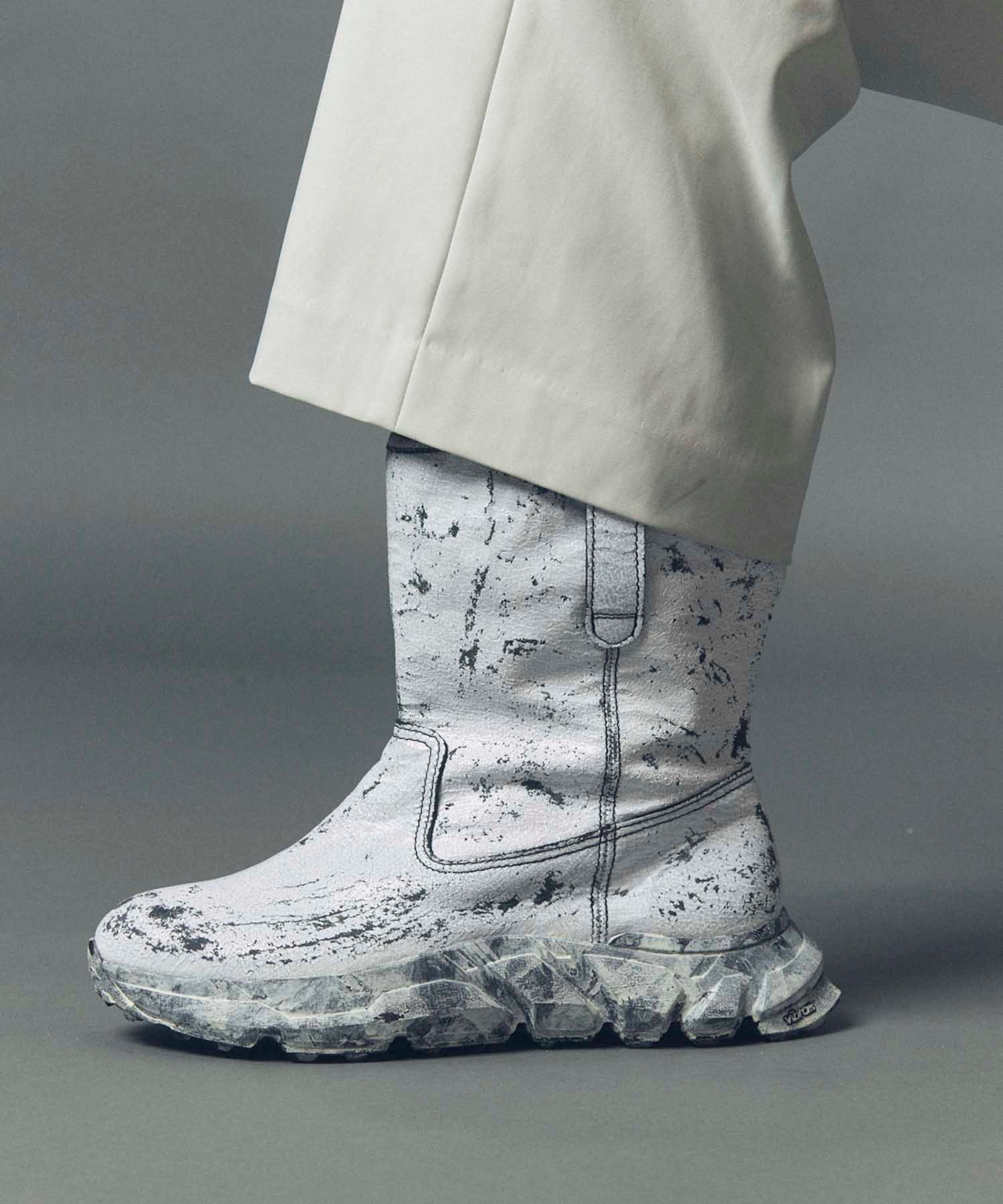 【メゾンスペシャル/MAISON SPECIAL】の【SPECIAL SHOES FACTORY COLLABORATION】Vibram Sole Pecos Boots Made In TOKYO インテリア・キッズ・メンズ・レディースファッション・服の通販 founy(ファニー) 　ファッション　Fashion　レディースファッション　Fashion for Women　クッション　Cushion, Throw Pillow　軽量　Lightweight, Ultra Light　シューズ　Shoes, Footwear　ハンド　Hand, Handmade　ボトム　Bottoms, Lower Wear　日本製　Made In Japan　WHT|ID: prp329100004828488 ipo3291000000035140327