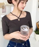 【モーメントプラス/moment+ / MEN】のクロスホルターネック半袖カットソー 人気、トレンドファッション・服の通販 founy(ファニー) ファッション Fashion メンズファッション Fashion for Men トップス・カットソー Cut & Sew Tops カットソー Cut and Sewn Top カーゴパンツ Cargo Pants, Utility Pants キャップ Cap, Baseball Cap シンプル Simple, Minimal スクエア Square, Square Shape ストレッチ Stretch, Stretchy Fabric スラックス Slacks, Dress Pants デコルテ Décolleté, Neckline デニム Denim, Jeans Material トレンド Trend, Trending Now 定番 Standard, Basic Item 人気 Popular, Best Seller フィット Fit, Slim Fit ベーシック Basic, Essential ボトム Bottoms, Lower Wear 半袖 Short Sleeve, Half Sleeve マーメイド Mermaid, Fishtail Silhouette リラックス Relax, Relaxed Fit 再入荷 Restock / Back in Stock プチプライス・低価格 Affordable / Budget Price おすすめ Recommended / Our Picks エレガント 上品 Elegant thumbnail チャコールグレー|ID: prp329100004828491 ipo3291000000035140363