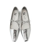 【オデット エ オディール/Odette e Odile】のSY ウェーブカットリボン フラット25●↑ 人気、トレンドファッション・服の通販 founy(ファニー) ファッション Fashion レディースファッション Fashion for Women エナメル Patent Leather シューズ Shoes, Footwear シルバー Silver, Metallic Silver スラックス Slacks, Dress Pants ソックス Socks, Hosiery フェミニン Feminine, Girly フラット Flat, Flat Shoes メタル Metal, Metal Parts リアル Real, Realistic リボン Ribbon, Bow ロング Long, Long-Length おすすめ Recommended / Our Picks thumbnail SILVER|ID: prp329100004828498 ipo3291000000035140493