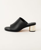 【ユナイテッドアローズ/UNITED ARROWS】のメタリックヒール サンダル50↑ 人気、トレンドファッション・服の通販 founy(ファニー) ファッション Fashion レディースファッション Fashion for Women カーゴパンツ Cargo Pants, Utility Pants サンダル Sandals, Summer Shoes シルバー Silver, Metallic Silver シンプル Simple, Minimal ミュール Mule, Backless Shoes ワンポイント One Point, Statement Accent アウトレット Outlet / Clearance thumbnail BLACK|ID: prp329100004828520 ipo3291000000035140654