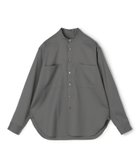 【トゥモローランド/TOMORROWLAND / MEN】のウォッシャブルギャバジン スタンドカラーシャツ 人気、トレンドファッション・服の通販 founy(ファニー) ファッション Fashion メンズファッション Fashion for Men おすすめ Recommended / Our Picks ウォッシャブル Machine Washable スタンド Stand Collar, Upright Stand セットアップ Set-Up, Coordinated Outfit フロント Front, Front Design リラックス Relax, Relaxed Fit thumbnail 17 チャコールグレー|ID: prp329100004828521 ipo3291000000035140658