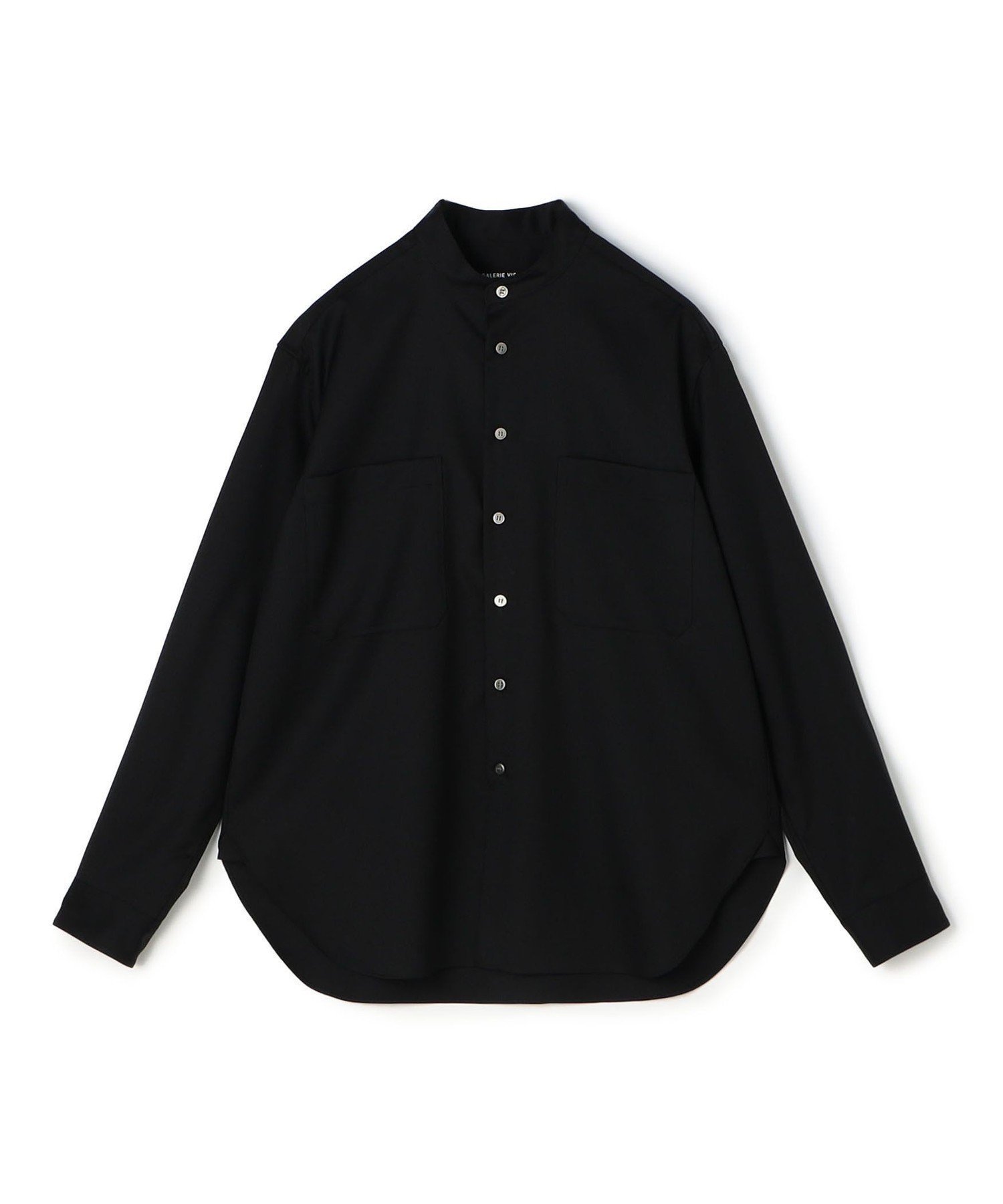 【トゥモローランド/TOMORROWLAND / MEN】のウォッシャブルギャバジン スタンドカラーシャツ インテリア・キッズ・メンズ・レディースファッション・服の通販 founy(ファニー) 　ファッション　Fashion　メンズファッション　Fashion for Men　おすすめ　Recommended / Our Picks　ウォッシャブル　Machine Washable　スタンド　Stand Collar, Upright Stand　セットアップ　Set-Up, Coordinated Outfit　フロント　Front, Front Design　リラックス　Relax, Relaxed Fit　19 ブラック|ID: prp329100004828521 ipo3291000000035140661