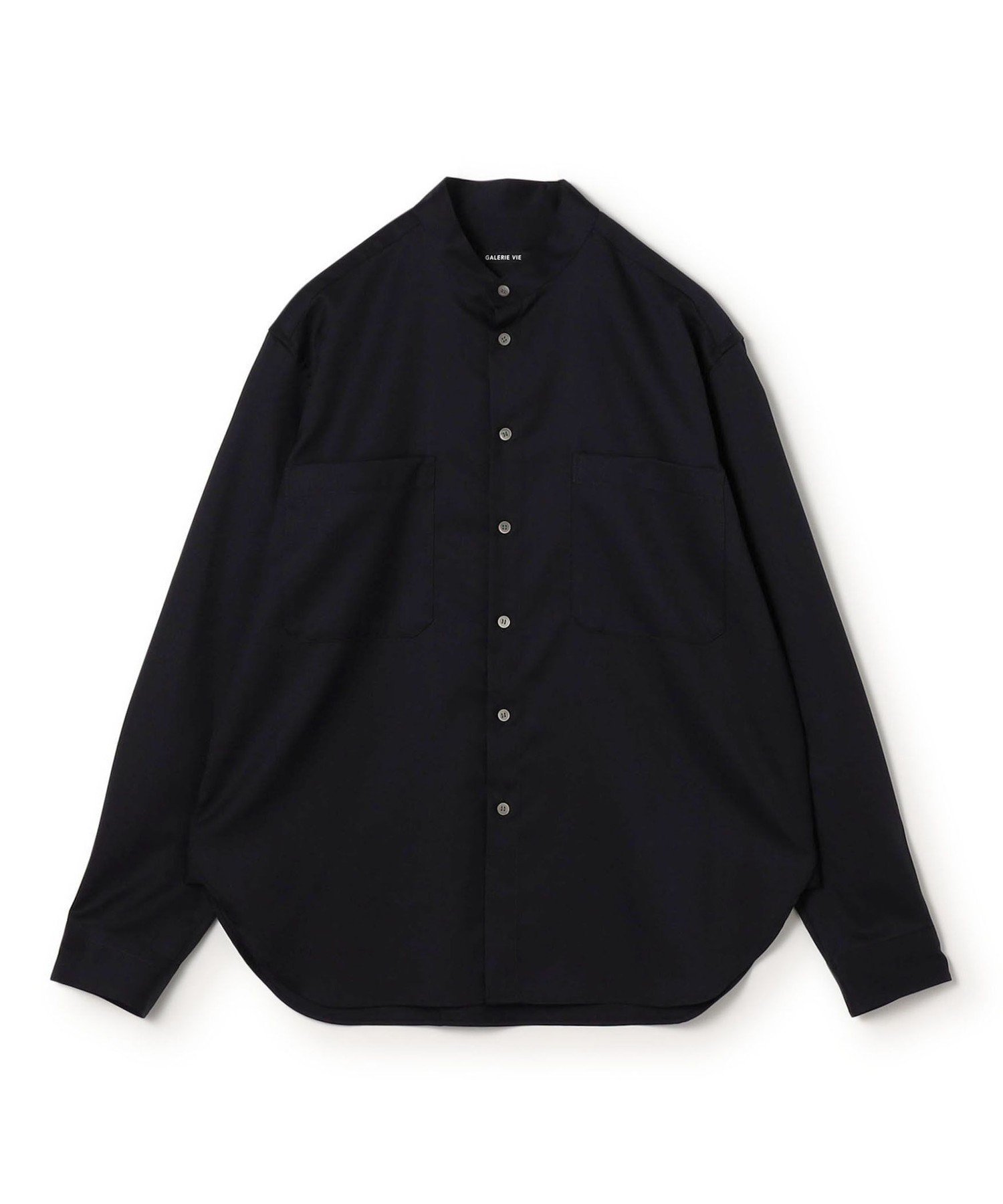 【トゥモローランド/TOMORROWLAND / MEN】のウォッシャブルギャバジン スタンドカラーシャツ インテリア・キッズ・メンズ・レディースファッション・服の通販 founy(ファニー) 　ファッション　Fashion　メンズファッション　Fashion for Men　おすすめ　Recommended / Our Picks　ウォッシャブル　Machine Washable　スタンド　Stand Collar, Upright Stand　セットアップ　Set-Up, Coordinated Outfit　フロント　Front, Front Design　リラックス　Relax, Relaxed Fit　69 ネイビー|ID: prp329100004828521 ipo3291000000035140663