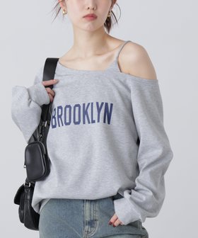 【フリーズマート/FREE'S MART】のワンショルロゴプリントスウェット 人気、トレンドファッション・服の通販 founy(ファニー) ファッション Fashion レディースファッション Fashion for Women トップス・カットソー Cut & Sew Tops レディースパーカー・カジュアルフーディー Casual Hoodies & Sweatshirts スウェット・クルーネックトップス Sweatshirts & Crewnecks / Relaxed Fit Sweat Tops おすすめ Recommended / Our Picks インナー Innerwear ジャケット Jacket, Outerwear デニム Denim, Jeans Material ボトム Bottoms, Lower Wear |ID:prp329100004828532