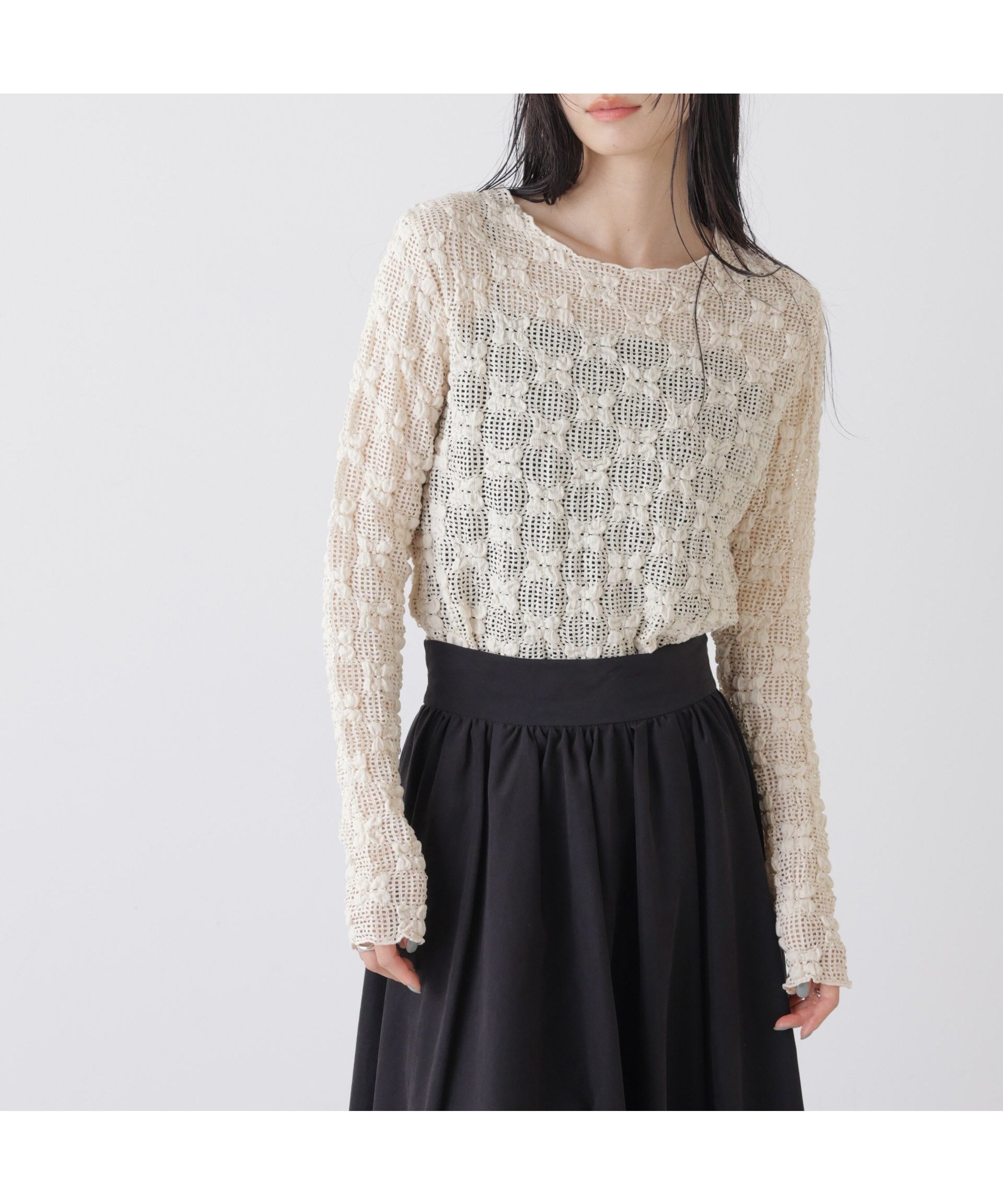 【ナノ ユニバース/nano universe】のポコポコレースカットトップス インテリア・キッズ・メンズ・レディースファッション・服の通販 founy(ファニー) ファッション Fashion レディースファッション Fashion for Women トップス・カットソー Cut & Sew Tops アクセサリー Fashion Accessories インナー Innerwear ウォッシャブル Machine Washable カットソー Cut and Sewn Top カーディガン Cardigan, Knitwear キャミソール Camisole, Spaghetti Strap Top コンビ Combo, Combination Style シンプル Simple, Minimal ジャケット Jacket, Outerwear タンク Tank Top, Sleeveless Top デニム Denim, Jeans Material ベーシック Basic, Essential メッシュ Mesh, Net Fabric レース Lace, Lace Fabric ワイド Wide, Wide Fit アウトレット Outlet / Clearance 2026年 2026 アイボリー7|ID: prp329100004828535 ipo3291000000035140795