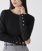 【ナノ ユニバース/nano universe】のメタルボタンスリーブクルーネックリブカットトップス 人気、トレンドファッション・服の通販 founy(ファニー) ファッション Fashion レディースファッション Fashion for Women トップス・カットソー Cut & Sew Tops イエロー Yellow インナー Innerwear 春 Spring カットソー Cut and Sewn Top カーディガン Cardigan, Knitwear シンプル Simple, Minimal ジャケット Jacket, Outerwear デコルテ Décolleté, Neckline ベーシック Basic, Essential ロング Long, Long-Length アウトレット Outlet / Clearance 2026年 2026 thumbnail ブラック|ID: prp329100004828538 ipo3291000000035140811